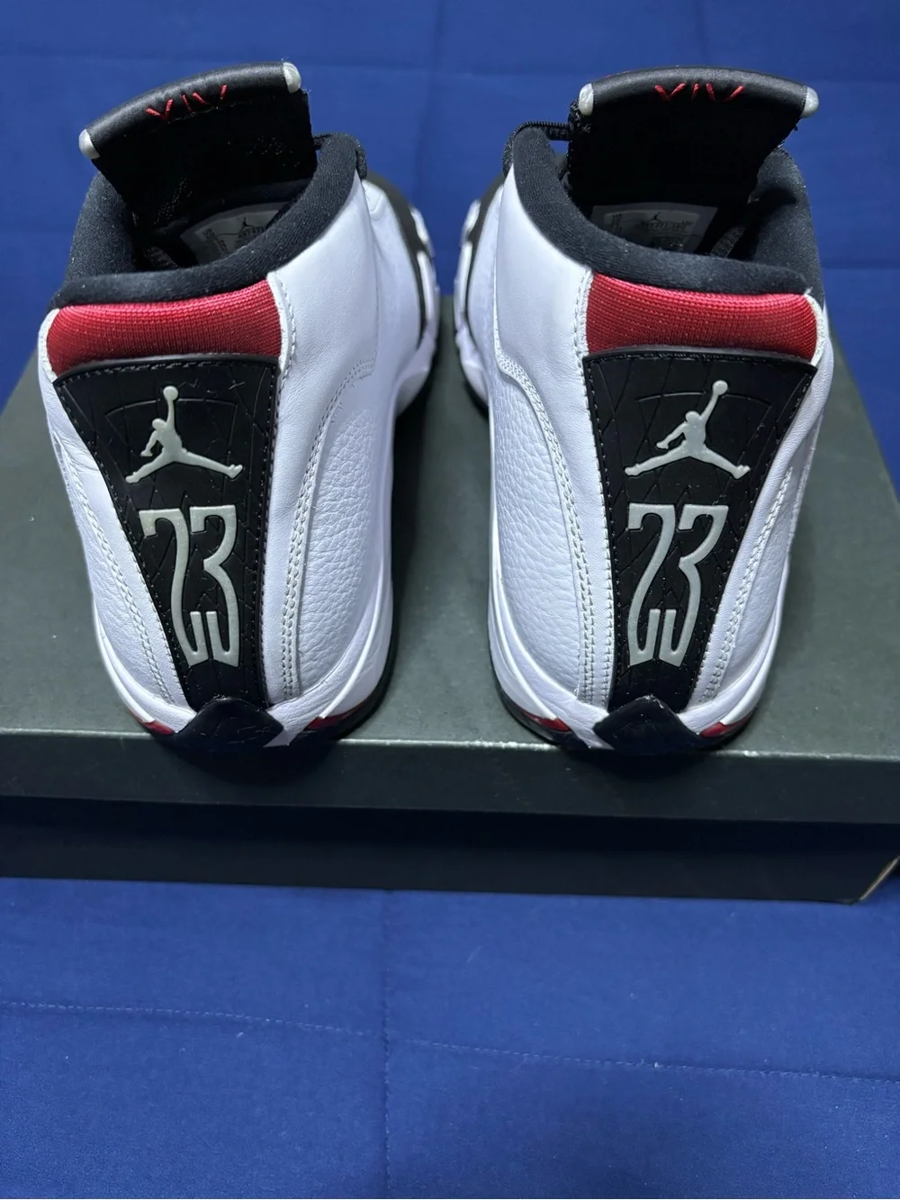 Jordan 14 Retro Black Toe 2024 Size 10